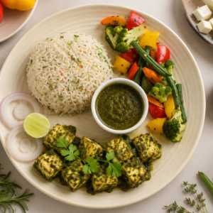 Thecha Paneer Power Bowl